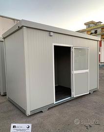 BOX CONTAINER MONOBLOCCHI COIBENTATI BAGNI 4 X 2 M