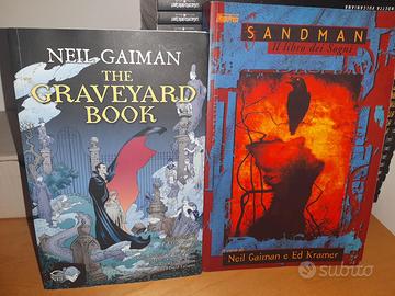 Gaiman American Gods Graveyard book Sandman