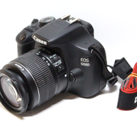 Reflex Canon EOS 1200D + 18-55mm IS II + Borsa