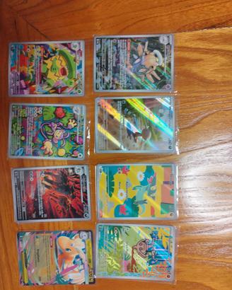 carte Pokemon italiane near mint in blocco