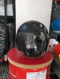 Casco jet Terina con visiera lunga