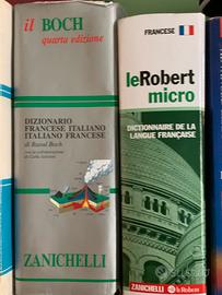 Dizionario di francese Zanichelli e monolingua