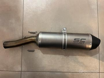 Scarico SC project ktm 690 Husqvarna 701 decat