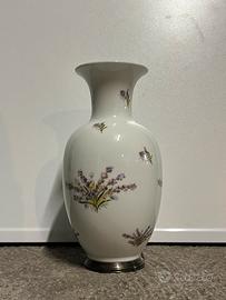 Vaso in porcellana decorato