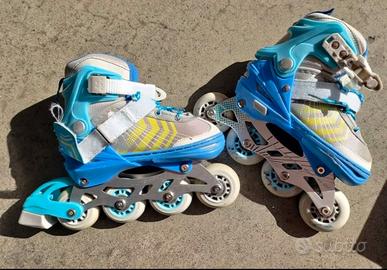 Pattini bambini in linea/ghiaccio 2in1