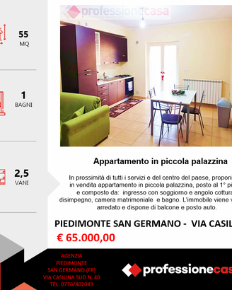 Appartamento in piccola palazzina