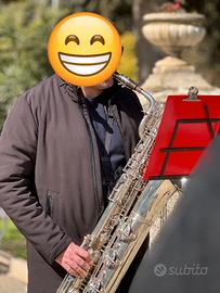 Weltklang sax baritono La grave e custodia Gewa