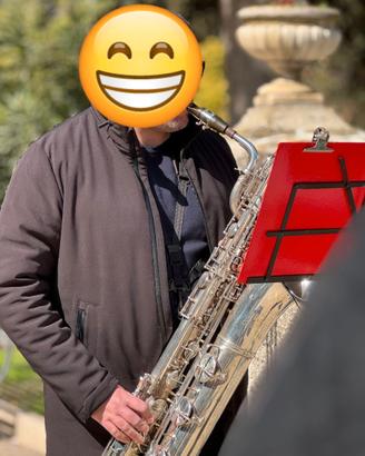 Weltklang sax baritono La grave e custodia Gewa