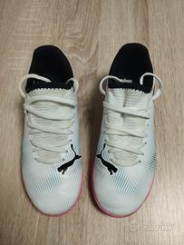 PUMA Future 7 Play It White Pink Blue – Taglia 34
