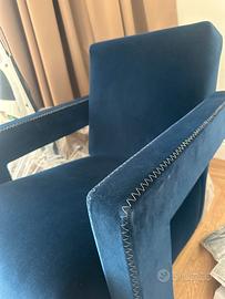 Poltrona Cassina - 637 Utrecth blu notte