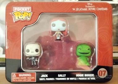 Nightmare before Christmas Pocket Funko Pop Metal