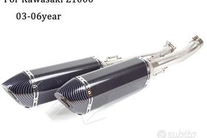 SCARICO TERMINALI MARMITTA kawasaki Z1000 2003 Z