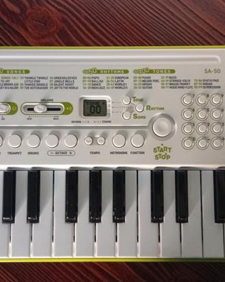 Pianola Casio SA-50