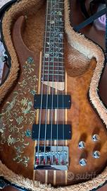 Basso artigianale 5 corde 