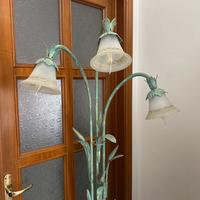 Piantana in ferro battuto