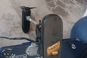 Gommone zodiac + motore elettrico a 12v