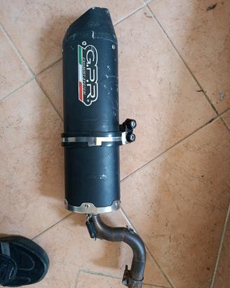 scarico gpr originale