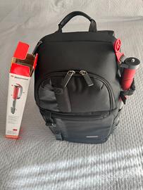 Manfrotto monopd + borsa Fotografica Samsonite