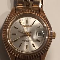 Ricoh automatico acciaio laminato da donna