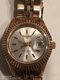 Ricoh automatico acciaio laminato da donna