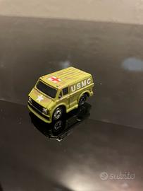 MICRO MACHINES CHEVY AMBULANZA MILITARE GALOOB 87