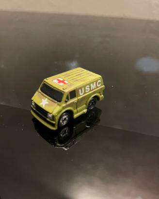 MICRO MACHINES CHEVY AMBULANZA MILITARE GALOOB 87