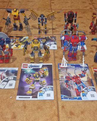 LEGO Marvel Mech Armor Sets