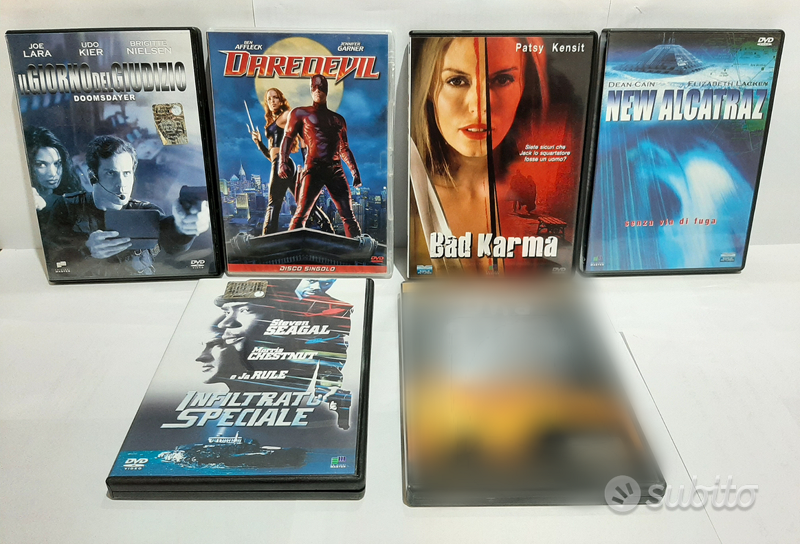 5 film in DVD - Daredevil - New Alcatraz - ecc. - Musica e Film In vendita  a Siracusa