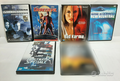 5 film in DVD - Daredevil -  New Alcatraz  - ecc.