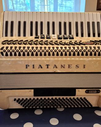 Fisarmonica Piatanesi bianca 120 bassi 