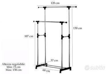 appendiabiti stender doppio
