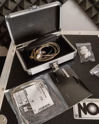 in ear monitor Shure SE 535 CL + accessori 