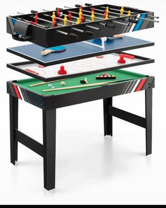 Bigliardino 4 in 1 multi gioco