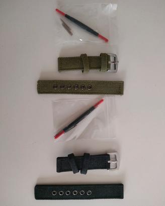 coppia cinturini 20mm orologio 