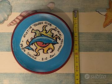 Piatto/Quadretto in Ceramica - Memorial Triathlon