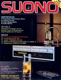 rivista SUONO numero 190 marzo 1989