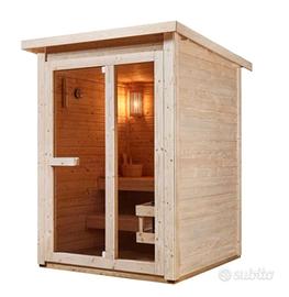 SAUNA 2.5 KW NUOVA DA CASA