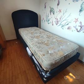 letto singolo imbottito