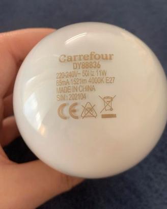 Lampadina LED Carrefour 11W 4000K 1521m