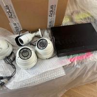 Impianto DVR 4 cam BTicino IP66