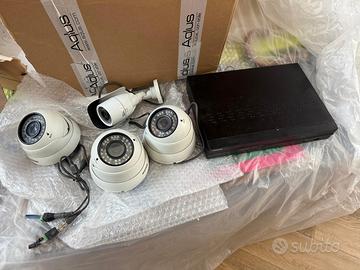 Impianto DVR 4 cam BTicino IP66