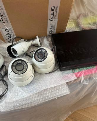 Impianto DVR 4 cam BTicino IP66