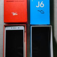 Samsung Galaxy J6 e Huawei Y6II Compact x RICAMBI