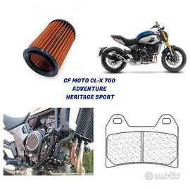 Cf Moto 700 CL-X scarico valigie filtro pastiglie