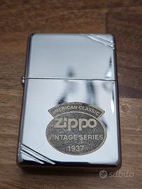 Zippo 1991 Vintage 1937 Replica NOS con box
