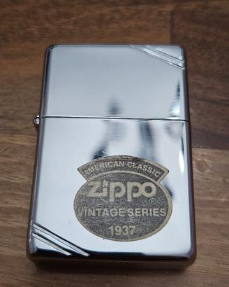 Zippo 1991 Vintage 1937 Replica NOS con box
