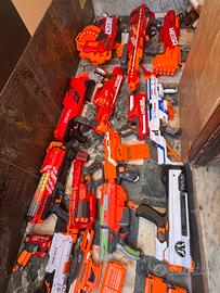 Lotto NERF pistole a molla