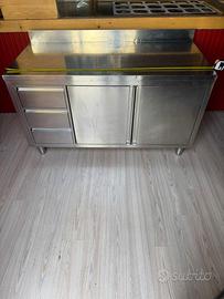 Banchi da lavoro per cucina professionale