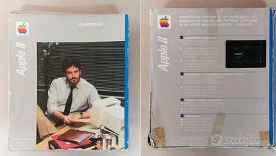 Suite AppleWorks Italiano box completo 1983