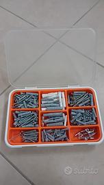 Scatola viti e tasselli varie misure e forme FIXA 